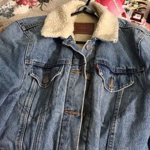 Levi’s Sherpa Denim Jacket